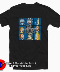 The Schwifty Bunch Friends Parody T-shirt