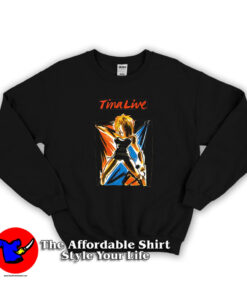 Tina Turner Live Single Concert Unisex Sweatshirt