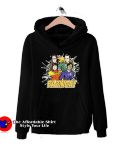 Vintage Bazinga Big Bang Theory Unisex Hoodie