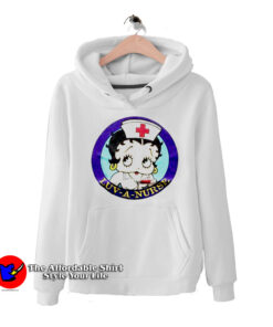 Vintage Betty Boop Luv A Nurse Cute Hoodie