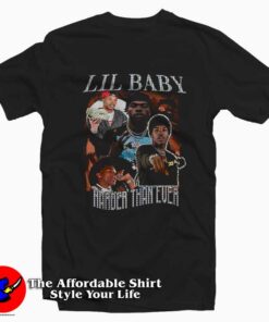 Vintage Lil Baby Hip Hop Harder Than Ever T-shirt