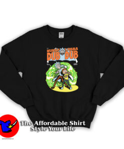 Wubba Lubba Batman Robin Comic Parody Sweatshirt