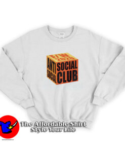 Anti Social Social Club I Wish I Was Wrong Sweatshirt