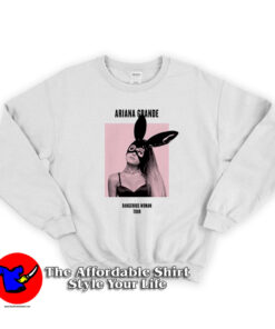 Ariana Dangerous Woman Tour Date Back Sweatshirt