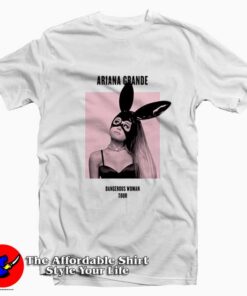 Ariana Dangerous Woman Tour Date Back T-shirt