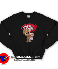 Baby Groot Dr Pepper Guardians Galaxy Sweatshirt