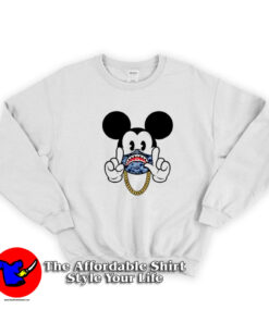 Bape X Mickey Gang Parody Unisex Sweatshirt