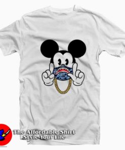 Bape X Mickey Gang Parody Unisex T-shirt