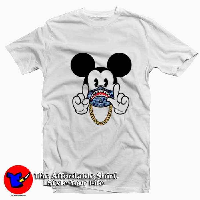 Bape X Mickey Gang Parody Unisex T Shirt 510x510 image Bape X Mickey Gang Parody Unisex T Shirt 510x510 Bape X Mickey Gang Parody Unisex T shirt On Sale