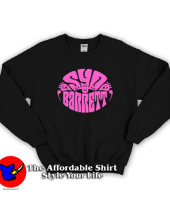 Barret Pink FLOYD Inspired Psychedelic Sweatshirt