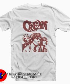 Cream Psychedelic Acid Blues Rock T-shirt