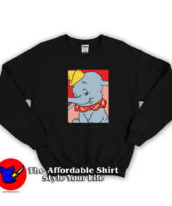 Cute Disney Dumbo Portrait Unisex Sweatshirt