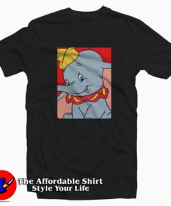 Cute Disney Dumbo Portrait Unisex T-shirt