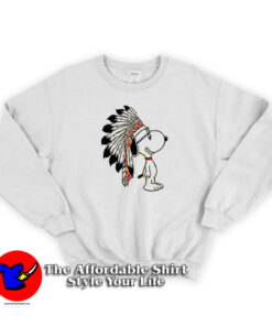 Cute Indian Funny Snoopy Peanuts Sweatshirt