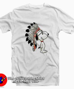 Cute Indian Funny Snoopy Peanuts Tshirt