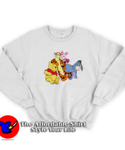 Cute Winnie The Pooh And His Friends Sweatshirt