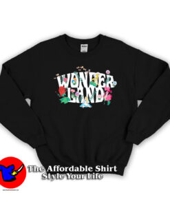 Disney Alice In Wonderland Floral Wonderland Sweatshirt