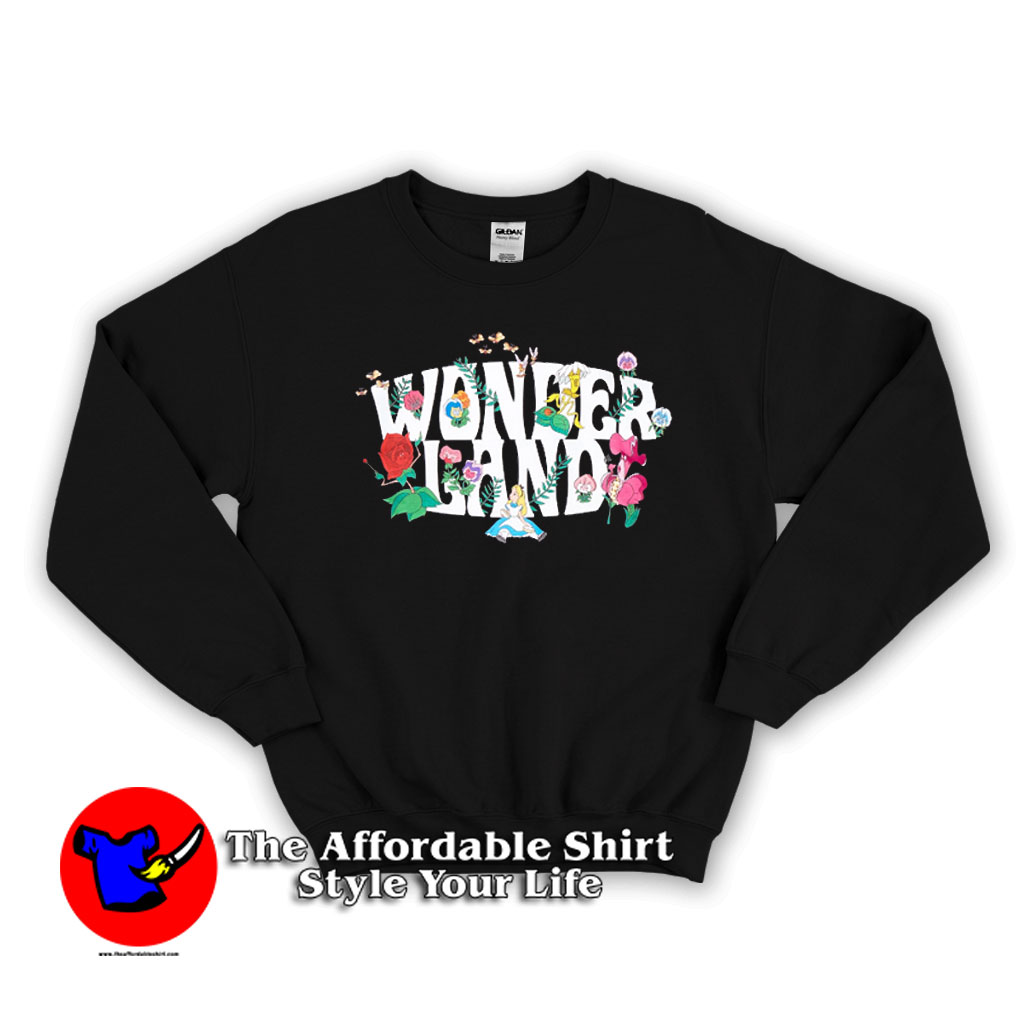 Disney Alice In Wonderland Floral Wonderland Sweatshirt 510x510 image Disney Alice In Wonderland Floral Wonderland Sweatshirt 510x510 Disney Alice In Wonderland Floral Wonderland Sweatshirt On Sale