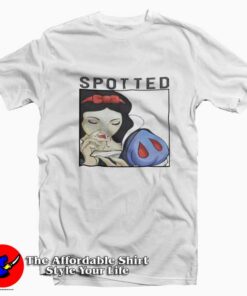 Disney Seven Dwarfs Snow White Cocaine T-shirt