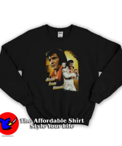 Elvis Presley Aloha From Hawaii Licensed Sweatshirt