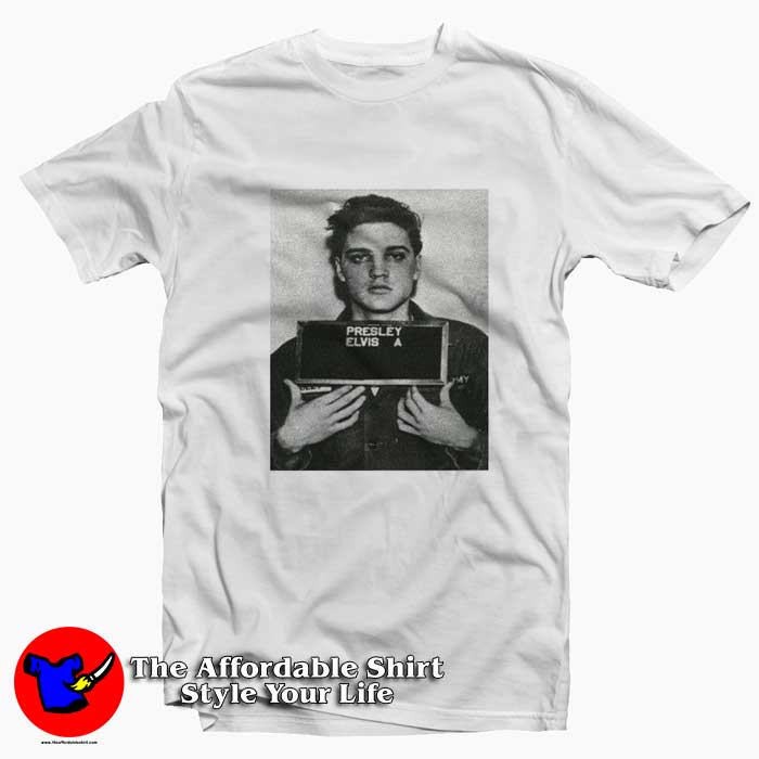 Elvis Presley Mugshot King Rock and Roll T Shirt 510x510 image Elvis Presley Mugshot King Rock and Roll T Shirt 510x510 Elvis Presley Mugshot King Rock and Roll T shirt On Sale