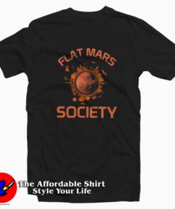 Flat Mars Society Nice Graphic T-shirt