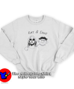 Funny Kurt Cobain And Ernie Unisex Sweatshirt