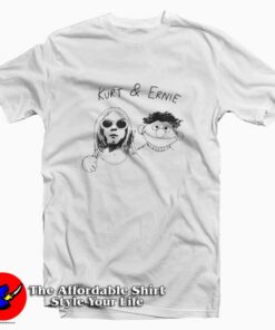 Funny Kurt Cobain And Ernie Unisex T-shirt