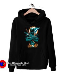 Giants Deadpool x Miami Dolphins Funny Hoodie