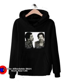 Jimi Hendrix Arrested Photo Police 1969 Hoodie