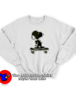 KAWS x Uniqlo x Snoopy Skateboarding Sweatshirt