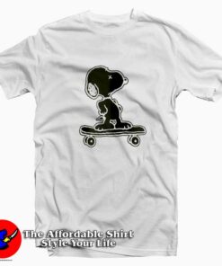 KAWS x Uniqlo x Snoopy Skateboarding T-shirt