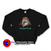 Awesome Miami Dolphins Gloves Unisex Sweatshirt