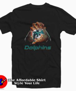 Awesome Miami Dolphins Gloves Unisex T-shirt