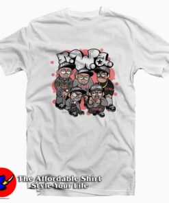 NWA Dr Dre Eazy E DJ Yella MC Ren T-shirt