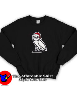 OVO Holiday Santa Owl Funny Unisex Sweatshirt