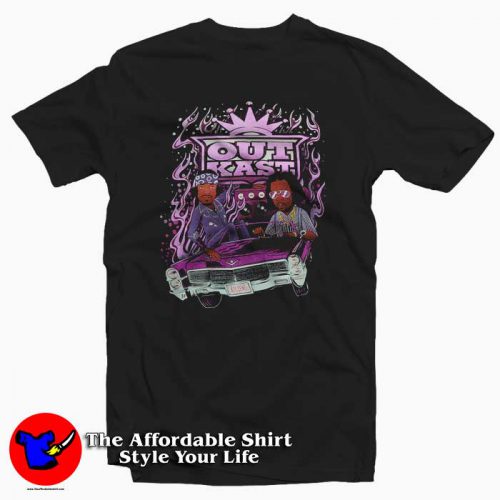Outkast Two Dope Boyz In a Cadillac T Shirt 500x500 Outkast Two Dope Boyz In a Cadillac T shirt On Sale