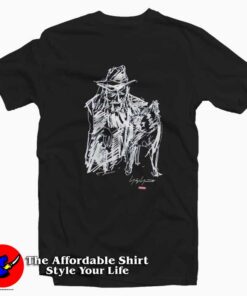 Supreme X Yohji Yamamoto Scribble Portrait T-shirt