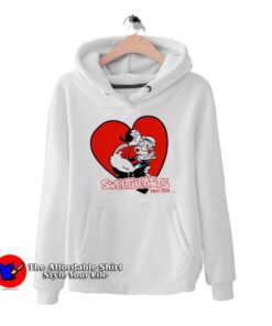 Sweethearts Olive Oyl and Popeye Hoodie
