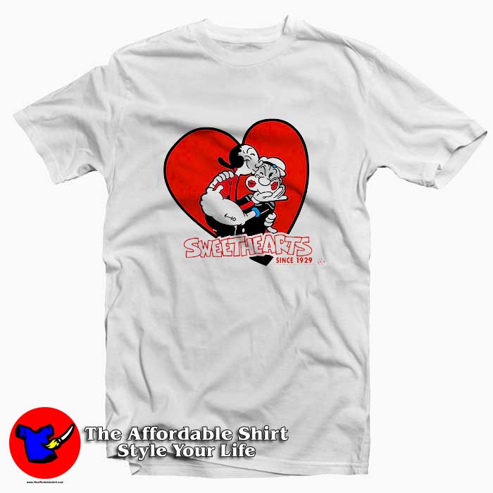 Sweethearts Olive Oyl and Popeye T Shirt 510x510 image Sweethearts Olive Oyl and Popeye T Shirt 510x510 Sweethearts Olive Oyl and Popeye T shirt On Sale