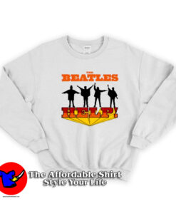The Beatles Help Album Legend Band Sweatshirt