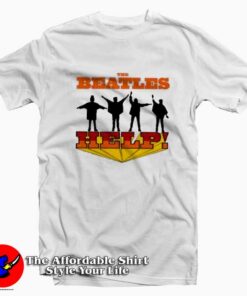 The Beatles Help Album Legend Band T-shirt