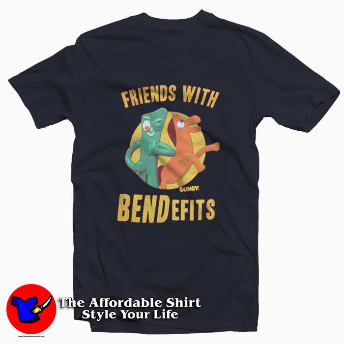 The Gumby Friends with Bendefits T Shirt 510x510 image The Gumby Friends with Bendefits T Shirt 510x510 The Gumby Friends with Bendefits T shirt On Sale