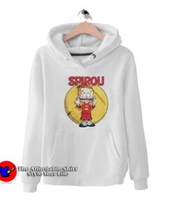 Vintage Comedy Little Spirou Unisex Hoodie
