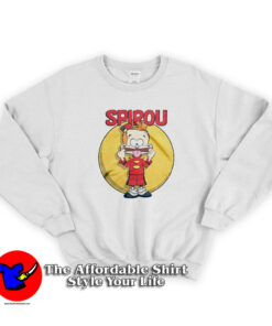 Vintage Comedy Little Spirou Unisex Sweatshirt