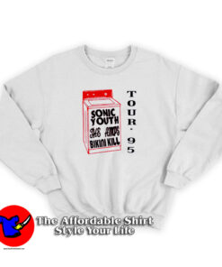 Vintage The Amps Sonic Youth Tour 95 Sweatshirt