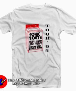 Vintage The Amps Sonic Youth Tour 95 T-shirt