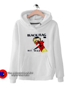 Black Flag Grunge My War Unisex Hoodie