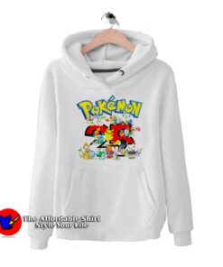 Cartoon Pokemon 25th Anniversary Unisex Hoodie