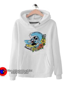 Cartoon Vintage Mickey Mouse Surfing Hawaii Hoodie